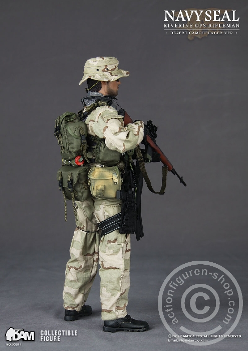 DA93011-12 Navy Seal Riverine OPS Rifleman - Desert