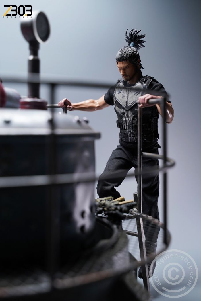 ZBO-Z2102-07 Oil/Gas Tank Diorama