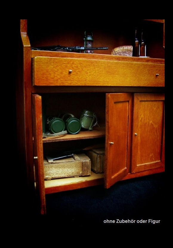 JJ005-14 Schrank mit Türen und Schubladen - Holz