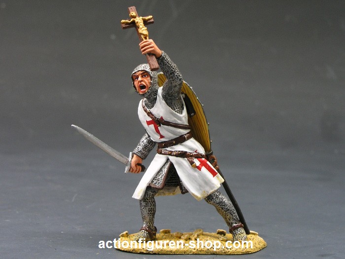Foot Knight with Sword and Crucifix