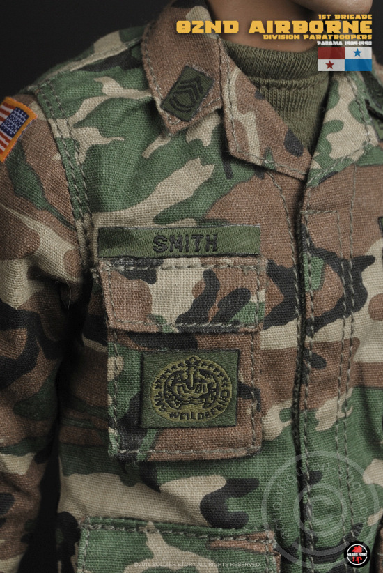 SSt089-47 82nd Airborne Paratrooper Panama 89-90