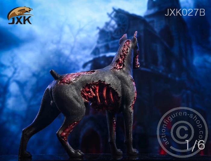 JXK027B-04 Zombie Dobermann Dog - B