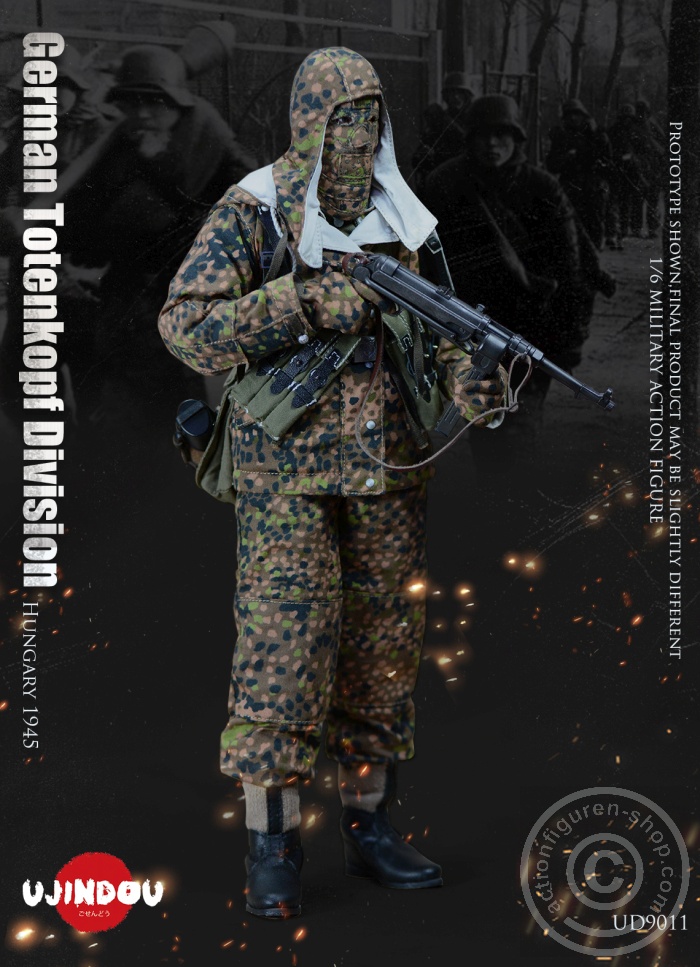 German Totenkopf Division WW-II - Hungary 1945 German Totenkopf Division WW-II - Hungary 1945