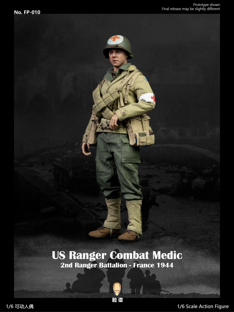 Combat Medic - Wade - US Ranger - France 1944