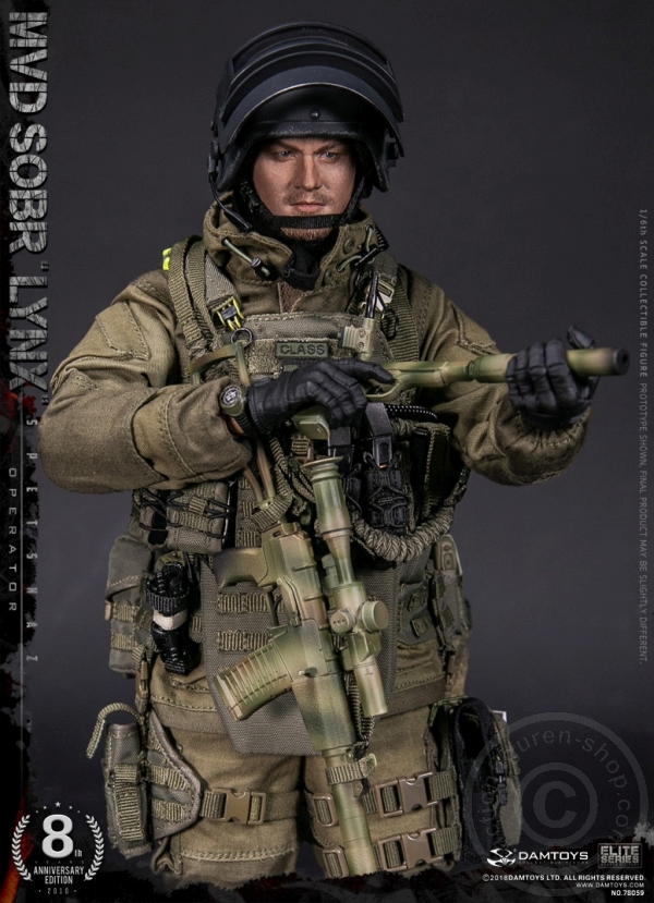 DA78059-23 Russian Spetsnaz MVD - SOBR LYNX - 8th Anniversary Edition