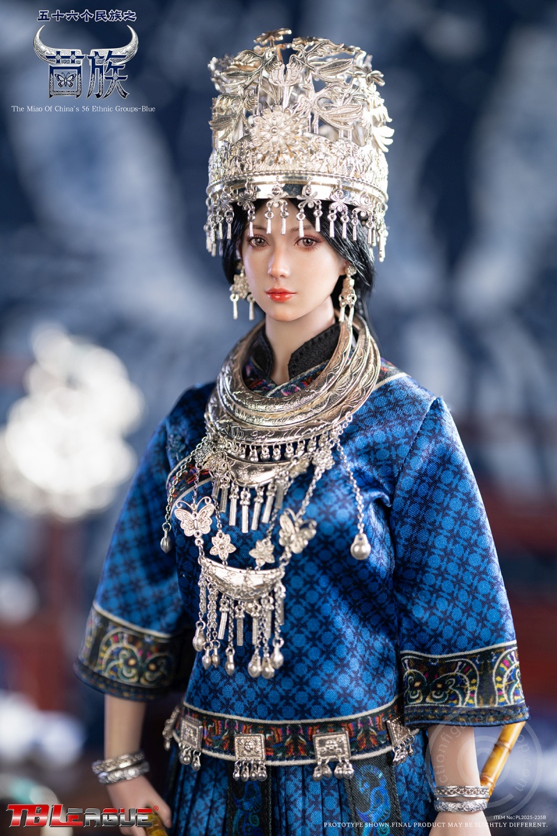 The Miao of China's 56 Ethnic Groups-Blue - in 1/6 Scale