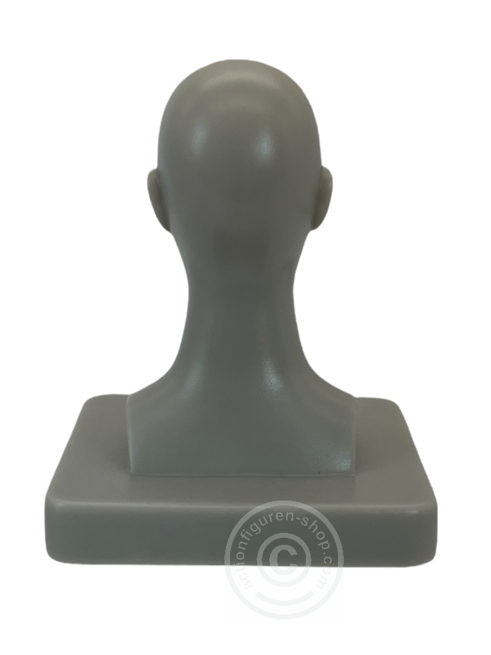Bust14-03 Mannequin Head Stand - grey