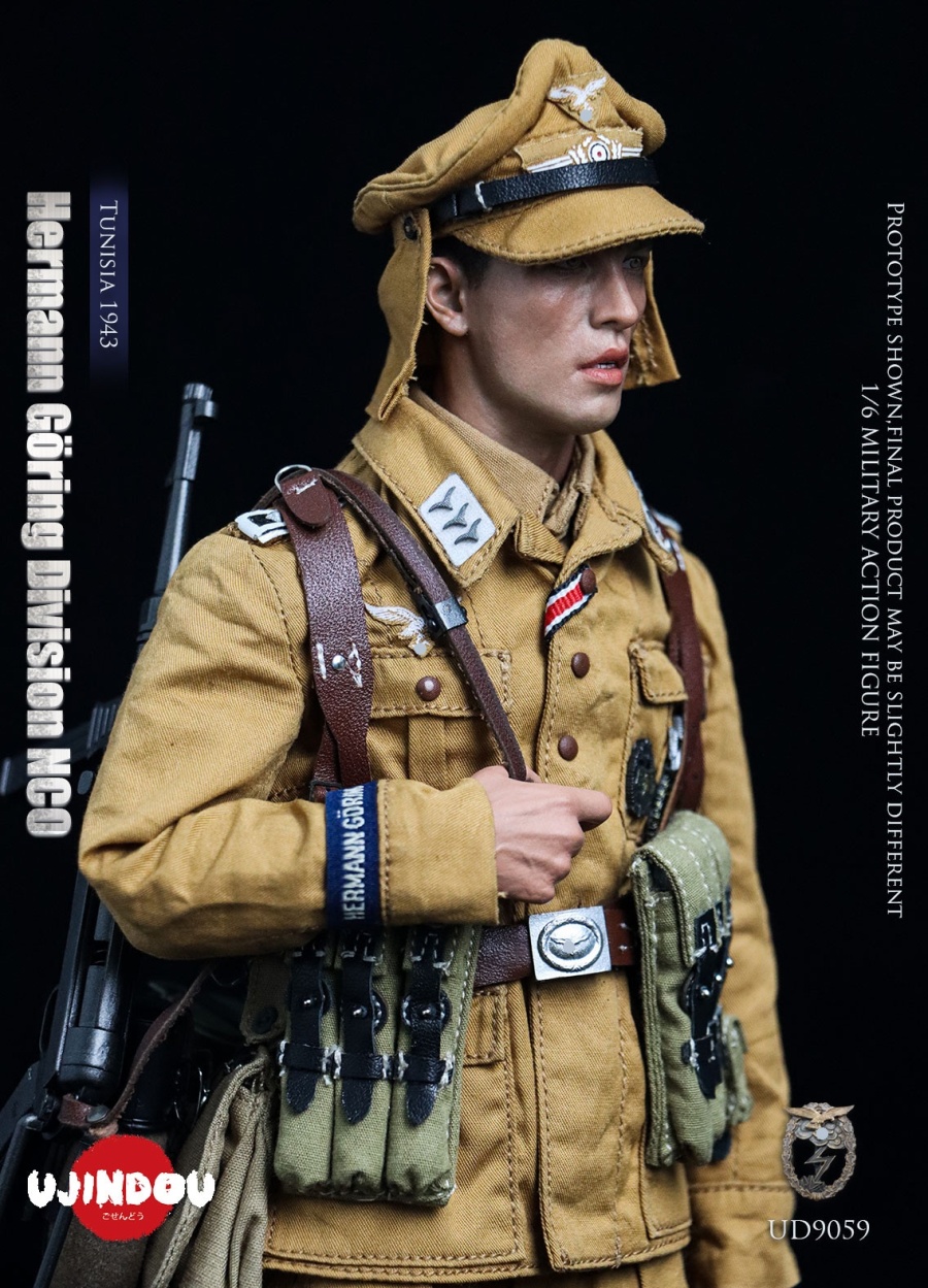 WWII Hermann Göring Division - Tunisia 1943 - in 1/6 scale