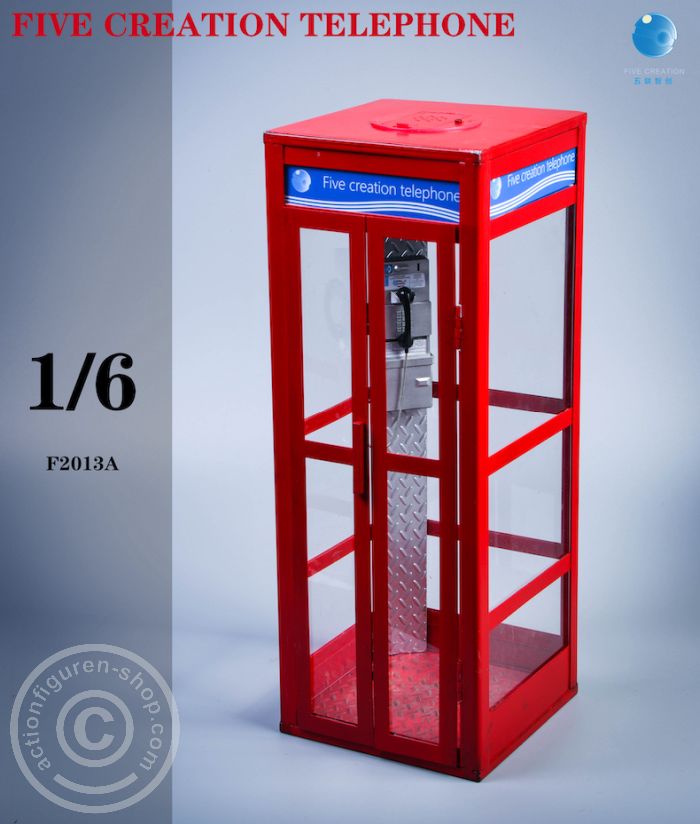 Telephone Booth - RED