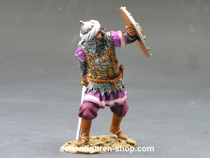 Saracen Defending w/Sword & Shield