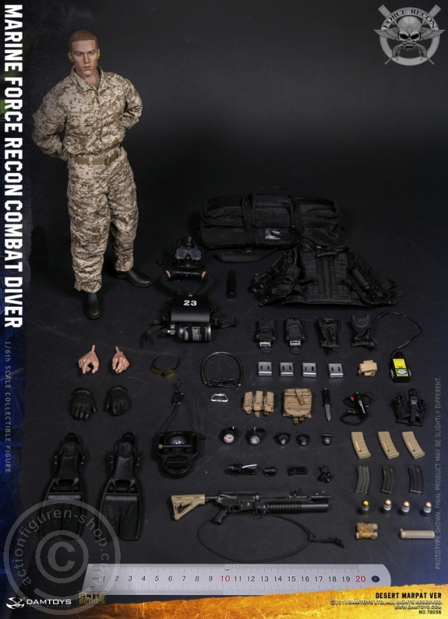 Marine Force Recon Combat Diver - Desert