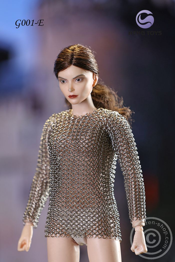 Chainmail (Long-sleeve Shirt) - Stainless Steel Armour - female