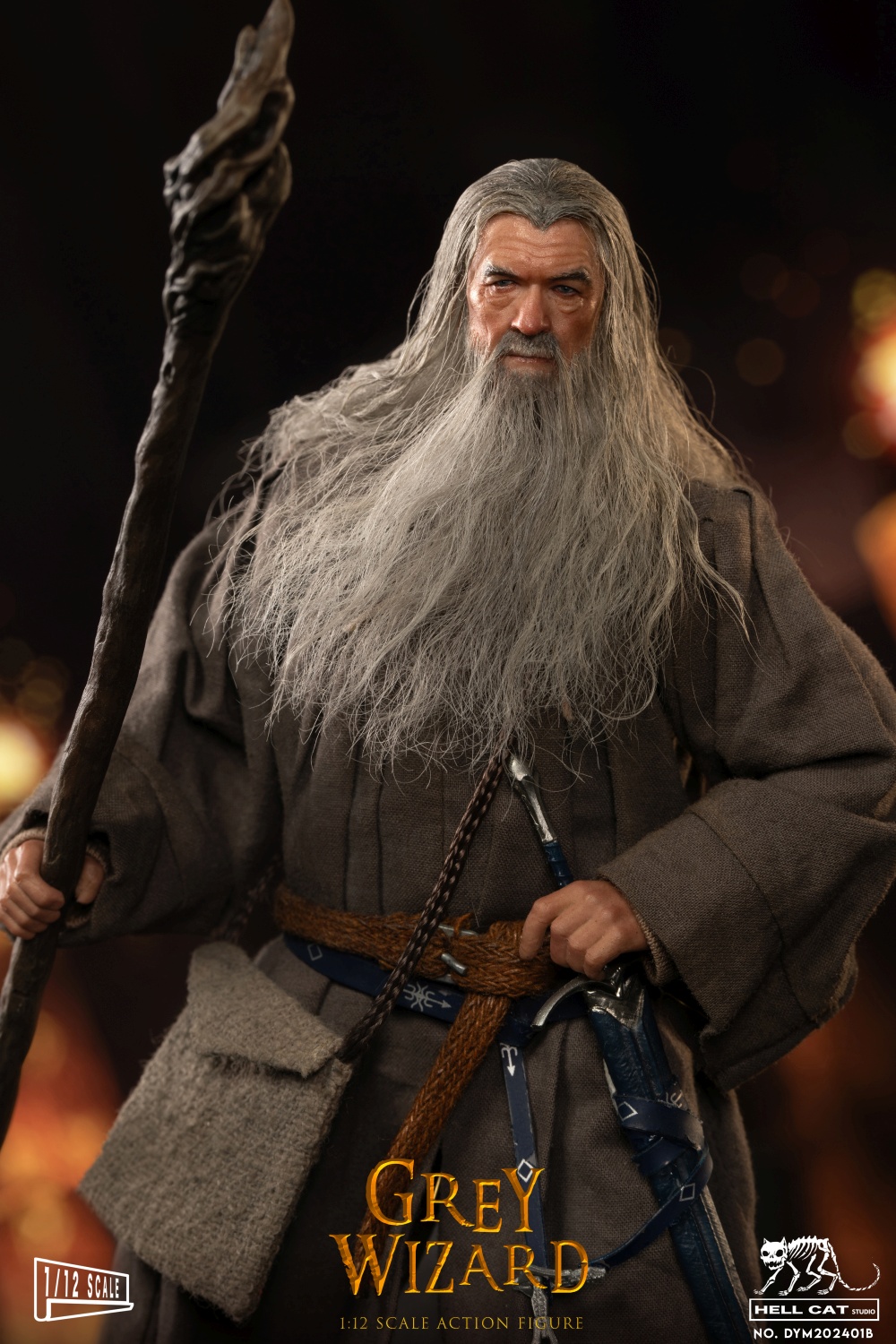 Grey Wizard vs Abyss Demon Figure - Luxury Version - in 1/12 scale Grey Wizard vs Abyss Demon Figure - Luxury Version - in 1/12 scale