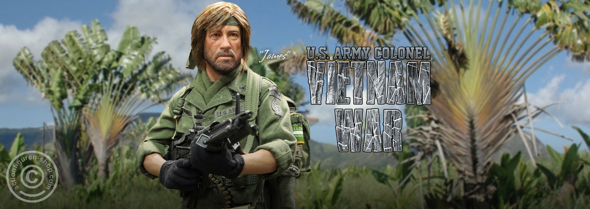 James Braddock - Vietnam War U.S. Army Colonel - in 1/6 scale James Braddock - Vietnam War U.S. Army Colonel - in 1/6 scale