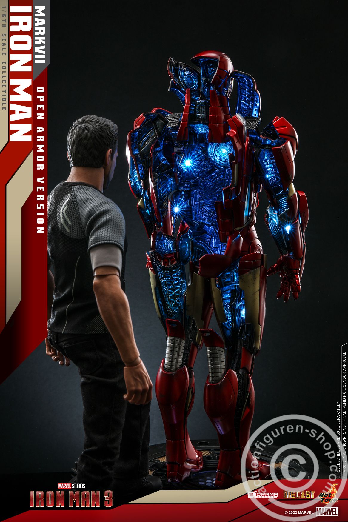 Iron Man 3 - Iron Man Mark VII (Open Armor Version)