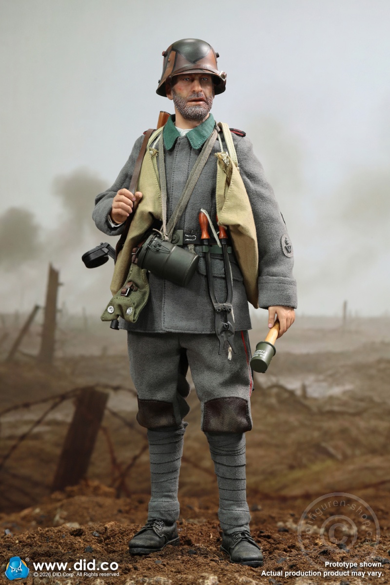 Bodo - WW I German Army Stormtrooper Infantry - in 1/6 scale