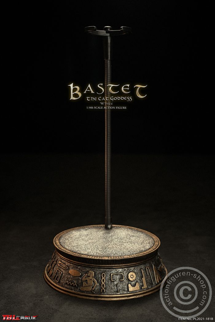 PL2021-181B-10 Bastet - The Cat Goddess - White Version