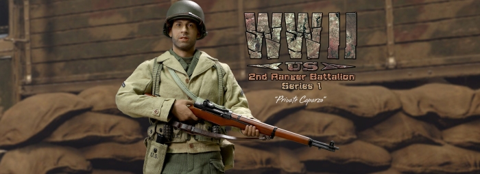 Private Caparzo - WWII US 2nd Ranger Battalion