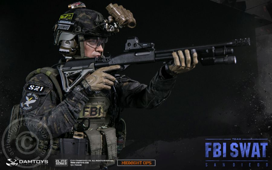 FBI SWAT Team Agent (B) - San Diego Midnight OPS