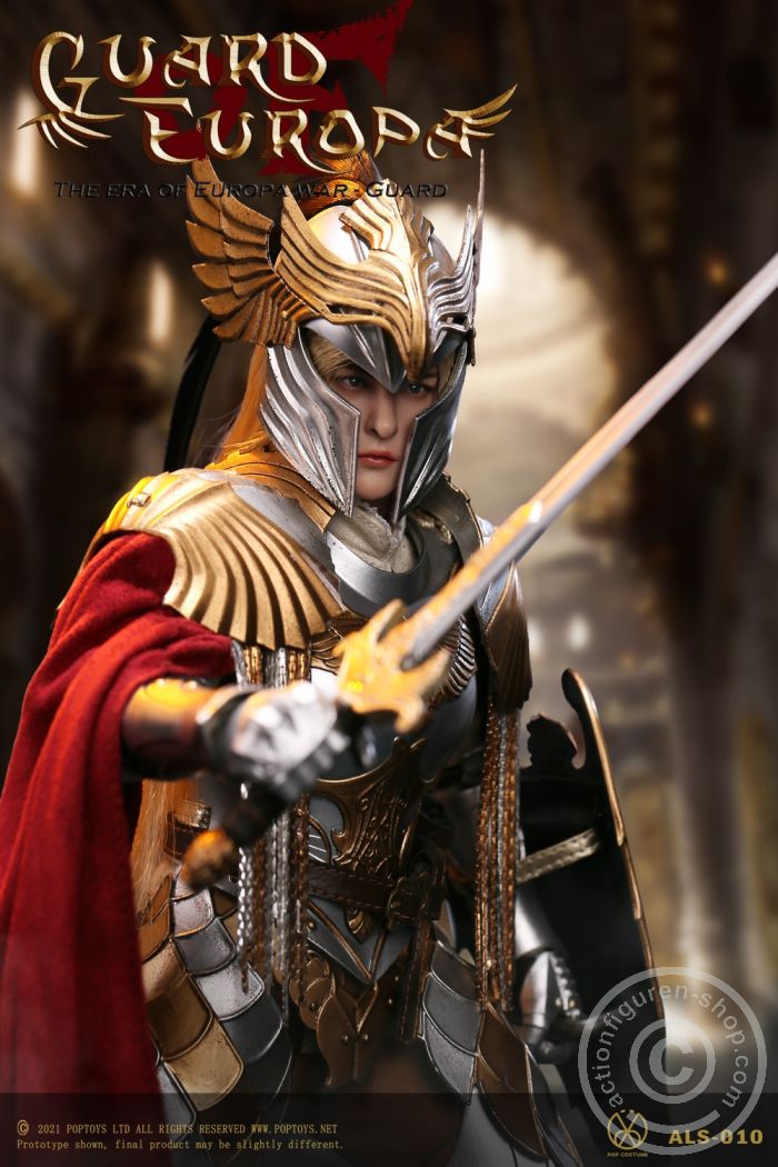 PTALS010-08 Eagle Knight Guard - Silver Armor Version