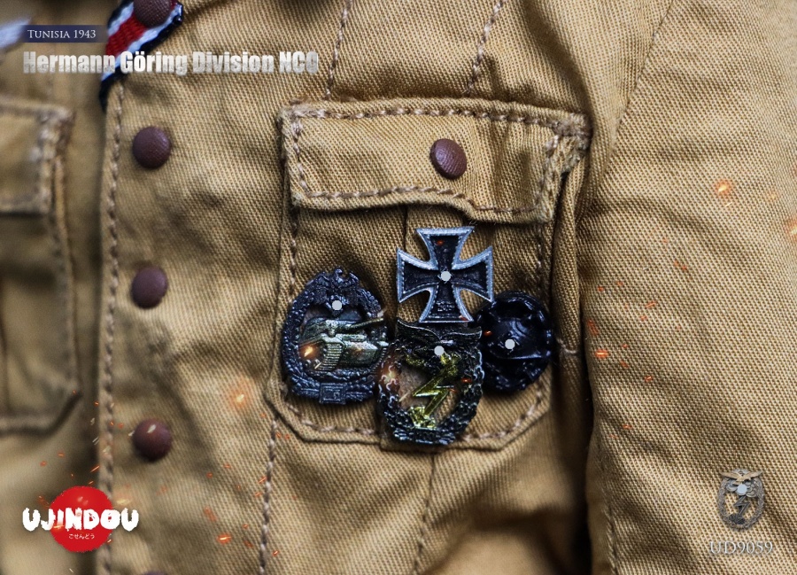 WWII Hermann Göring Division - Tunisia 1943 - in 1/6 scale