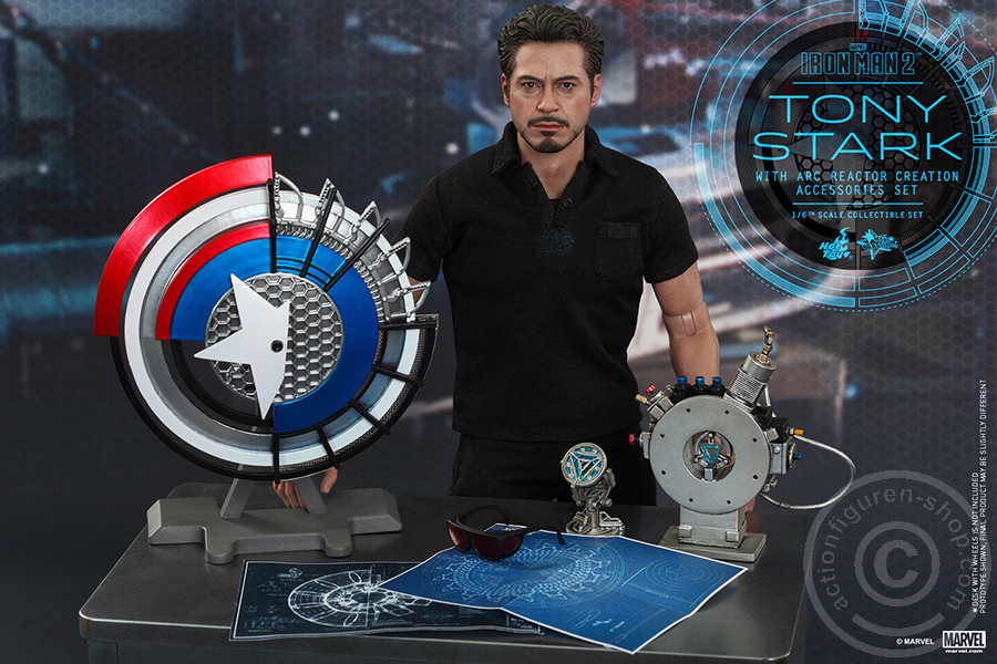 176307-03 Iron Man 2 - Tony Stark with Arc Reactor Creation Accessories