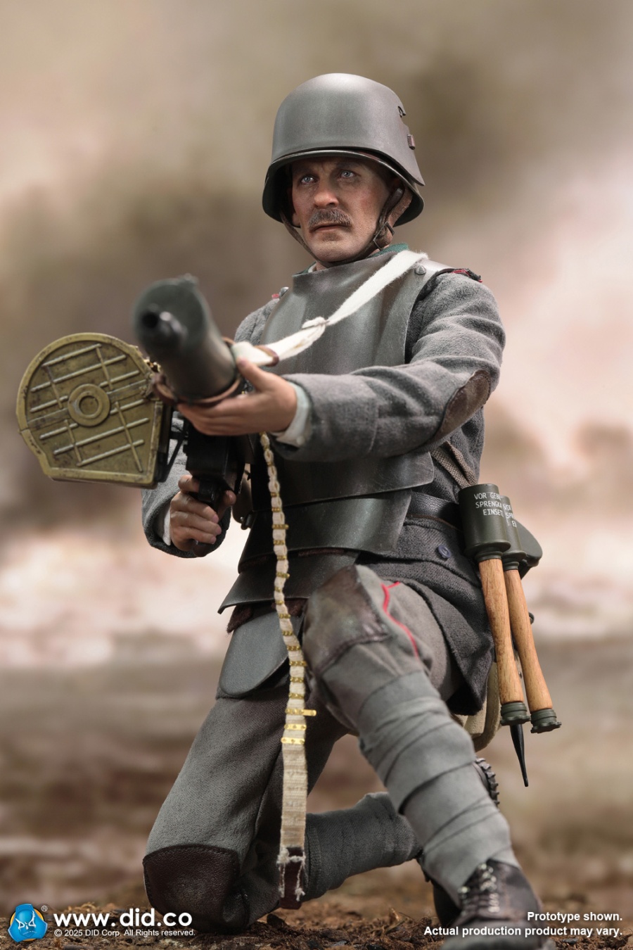 Arthur - WWI German MG08 Machine Gunner – in 1/6 scale Arthur - WWI German MG08 Machine Gunner – in 1/6 scale