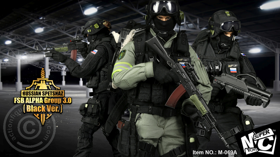 Russian Spetsnaz - FSB Alfa Group 3.0 (Black Ver.)