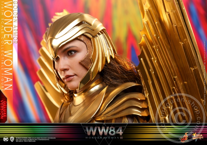 605412-18 Wonder Woman 1984 - Golden Armor Wonder Woman (Deluxe Version) - MMS578