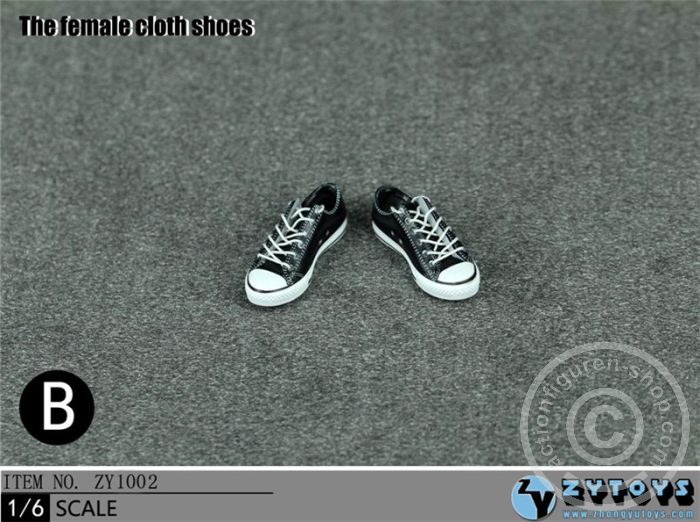 Female Sneakers - black
