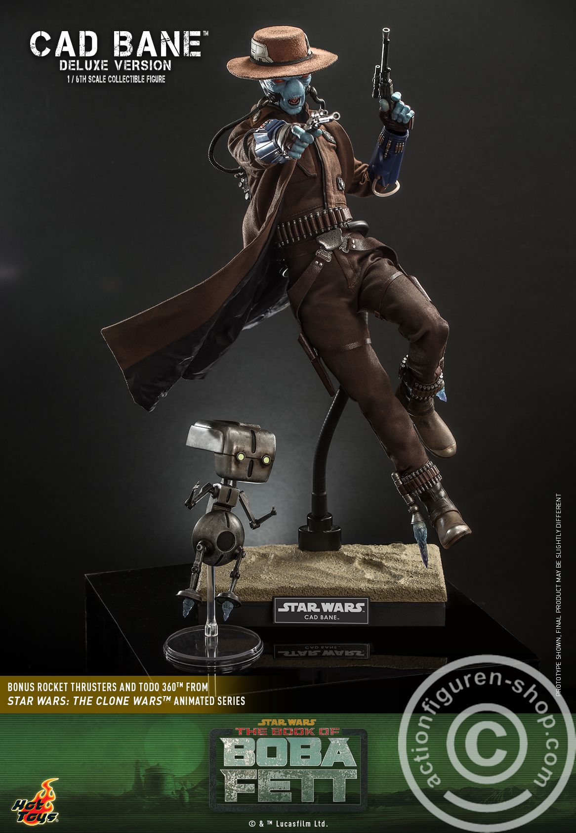 Star Wars: The Book of Boba Fett - Cad Bane (Deluxe Version)