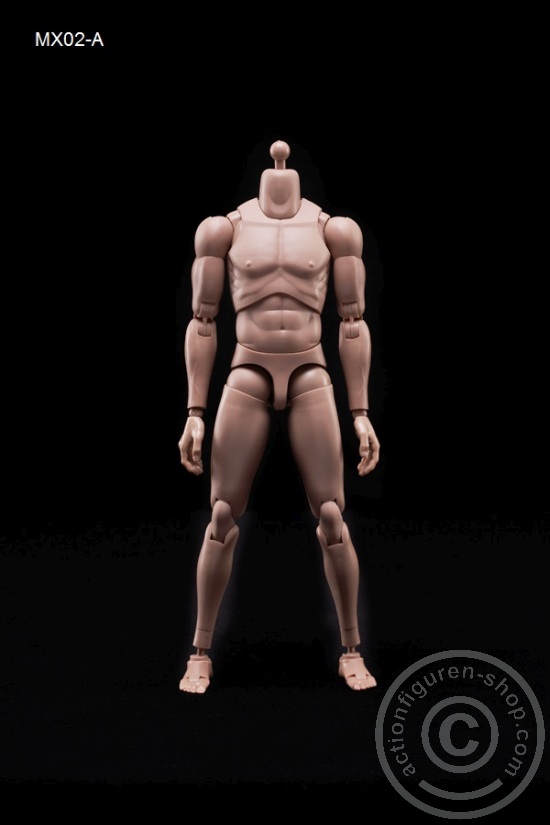 Male Body Regular Type - Pale + Kopf