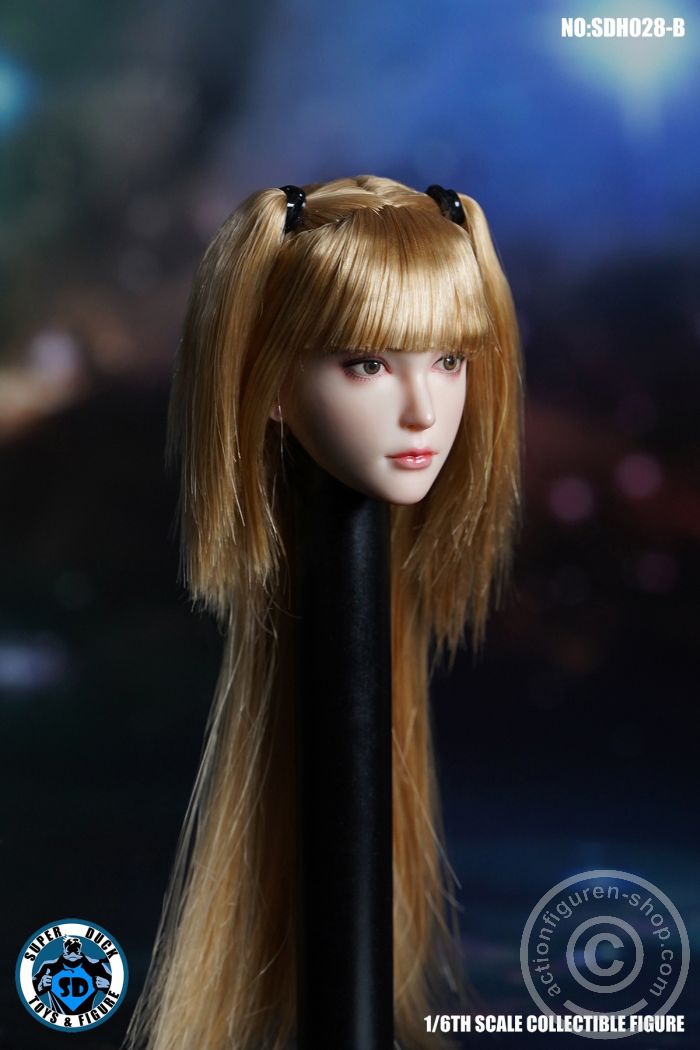 Female Head - Mel - blonde Hair