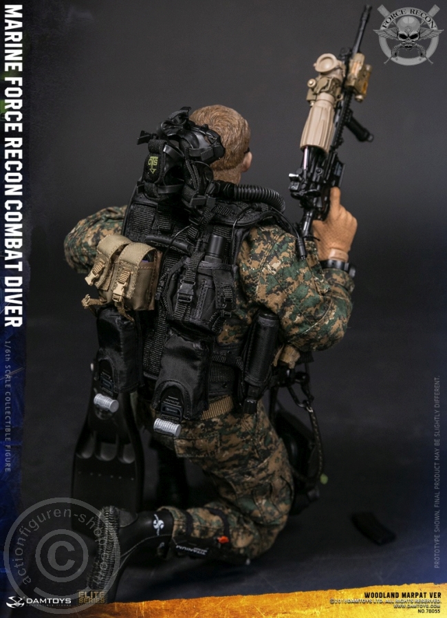 Marine Force Recon Combat Diver - Woodland