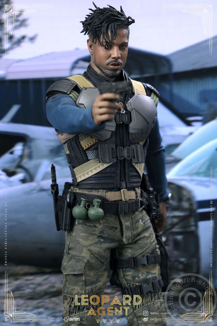 Leopard Agent Figure - Killmonger Leopard Agent Figure - Killmonger