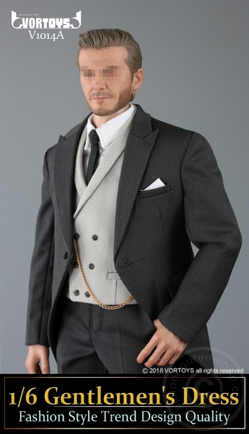 Gentlemen´s Dress Set - dark-grey