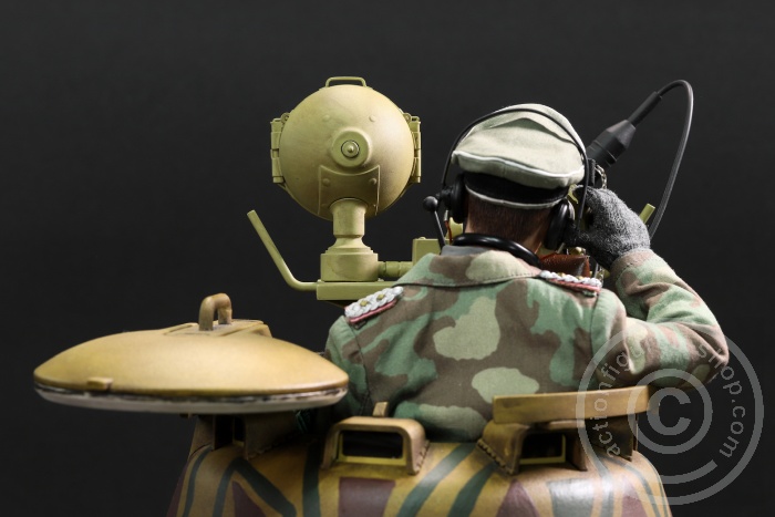 Panther G Tank Diorama (Cupola) - WWII German Panzer - sand