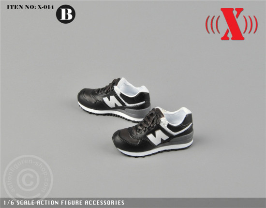 ZY-X014B-00 Sneaker - schwarz/weiß