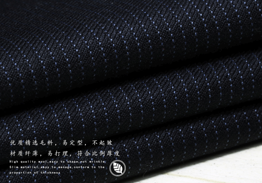 PTx22-04ITrtPBusK3HXN Mens striped Suit Set - dark-blue