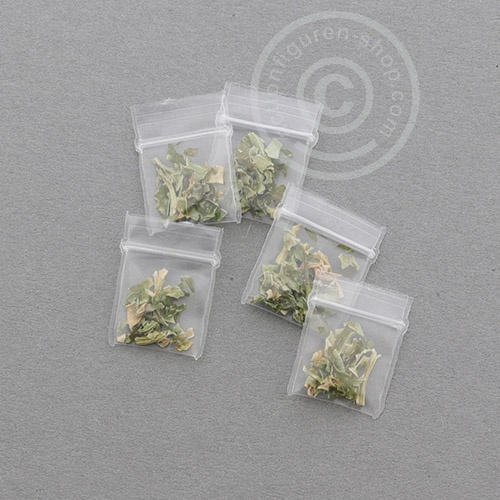 afs006gkw-02 1 Mini-Mini Ziplock Bag 12 x 17mm - w/ Weed filling