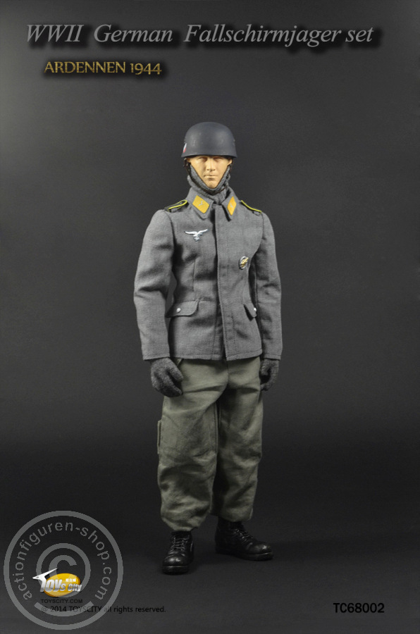 TCT68002-06i2NpnBN4OK7VW German WW-II Fallschirmjäger Soldat Set