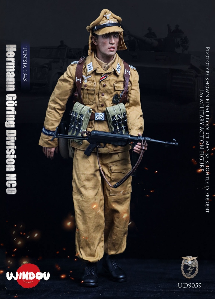 WWII Hermann Göring Division - Tunisia 1943 - in 1/6 scale