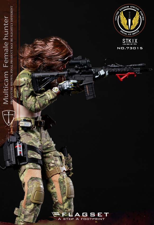 Angela - Multicam Female Hunter