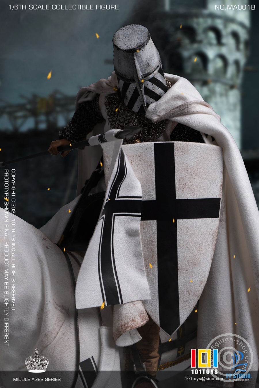 Medieval Teutonic Knights - in 1/6 scale