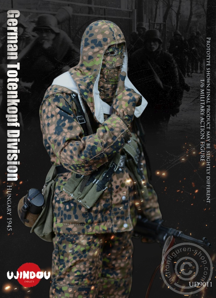 German Totenkopf Division WW-II - Hungary 1945 German Totenkopf Division WW-II - Hungary 1945