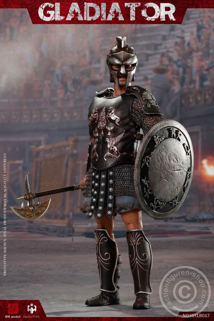 HH18017-01 Gladiator (Deluxe Edition) + Female Gladiator (red version)