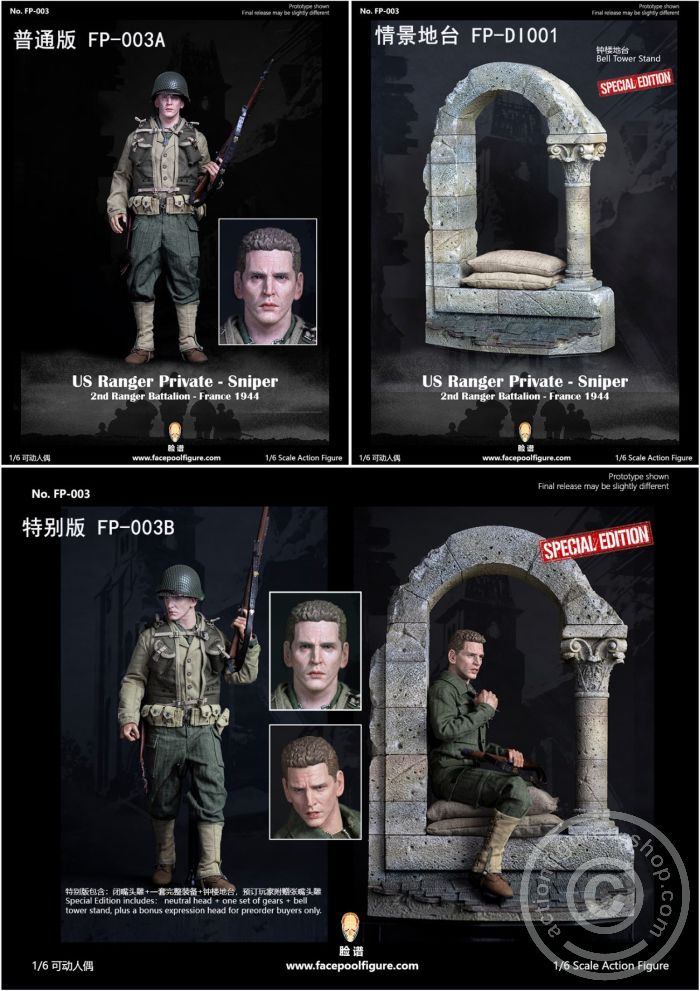 fp003b-31e5yzq0J2FTkaj Sniper Private Jackson US Army Ranger - Special Edition w/ Diorama