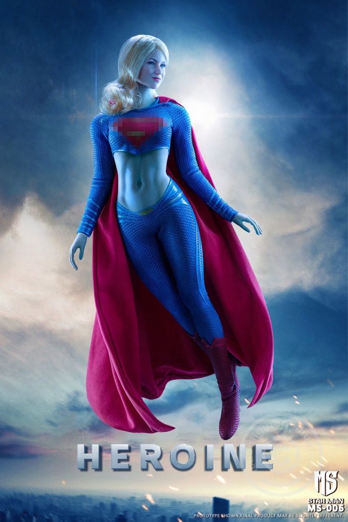 STM-S006-03 Super Girl - Heroine Head & Outfit Set