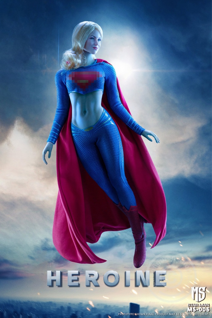 Super Girl - Heroine Head & Outfit Set