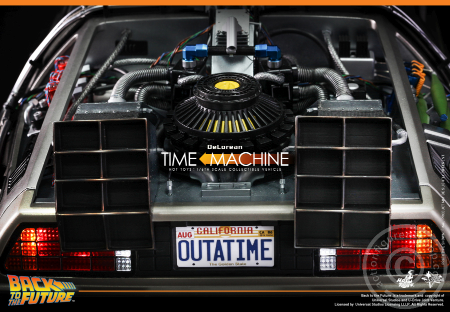 176178-10 Back to the Future - DeLorean Time Machine